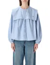 Polo Ralph Lauren Cotton Oxford Shirt With Bib Detail