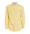 Polo Ralph Lauren Traditional Oxford Shirt Button-down Collar In Yellow