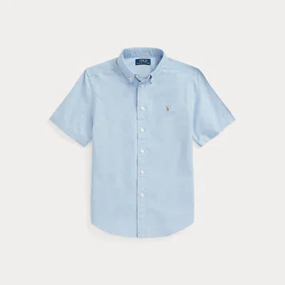POLO RALPH LAUREN COTTON OXFORD SHORT-SLEEVE SHIRT