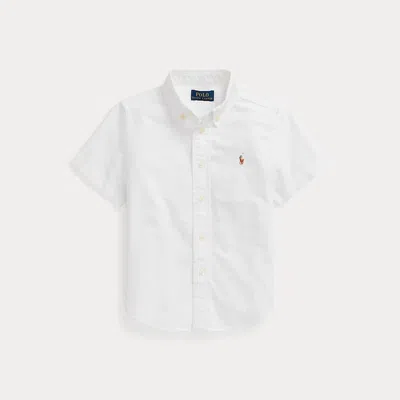 POLO RALPH LAUREN COTTON OXFORD SHORT-SLEEVE SHIRT