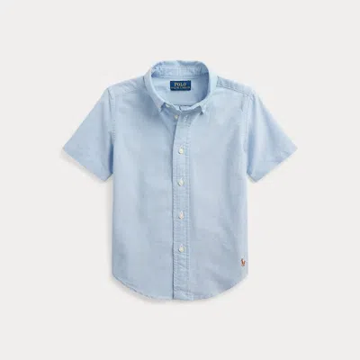 POLO RALPH LAUREN RALPH LAUREN COTTON OXFORD SHORT-SLEEVE UNIFORM SHIRT