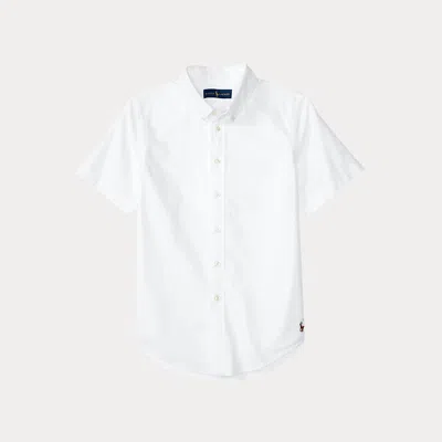 POLO RALPH LAUREN RALPH LAUREN COTTON OXFORD SHORT-SLEEVE UNIFORM SHIRT