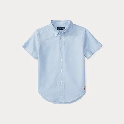 POLO RALPH LAUREN RALPH LAUREN COTTON OXFORD SHORT-SLEEVE UNIFORM SHIRT