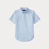 Polo Ralph Lauren Kids' Cotton Oxford Uniform Shirt In Blue