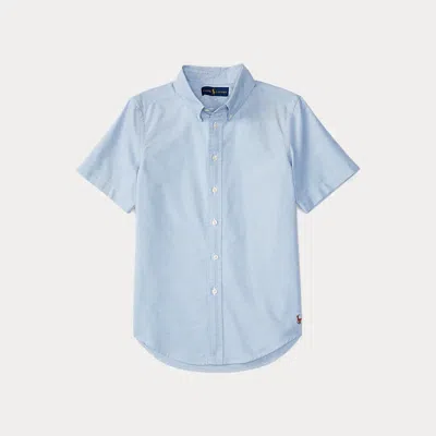 POLO RALPH LAUREN RALPH LAUREN COTTON OXFORD SHORT-SLEEVE UNIFORM SHIRT