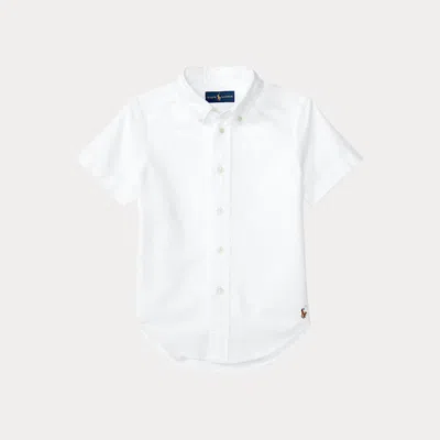 POLO RALPH LAUREN RALPH LAUREN COTTON OXFORD SHORT-SLEEVE UNIFORM SHIRT