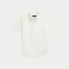Polo Ralph Lauren Big Boys Cotton Oxford Short-sleeve Shirt In White
