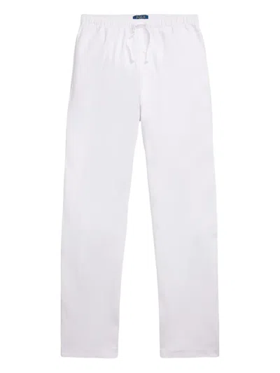 Polo Ralph Lauren Cotton Pajama Bottoms In White