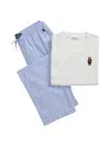 Polo Ralph Lauren Ensemble De Pyjama En Coton Polo Bear In White