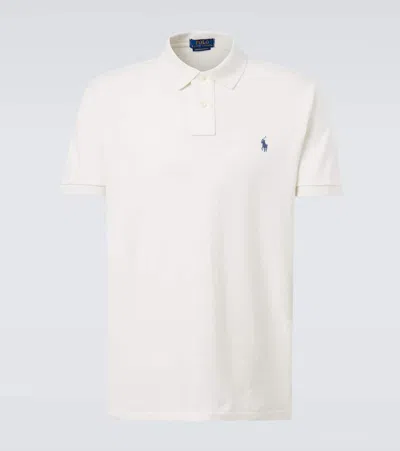 Polo Ralph Lauren White Cotton Polo Shirt Original-fit