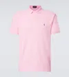 Polo Ralph Lauren Logo-embroidered Polo T-shirt In Course Pink