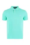 Polo Ralph Lauren Man Polo Shirt Light Green Size Xxl Cotton In Green