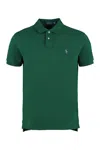 Polo Ralph Lauren Embroidered Logo Polo Shirt In Green