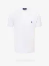 Polo Ralph Lauren Logo Embroidered Polo T-shirt In White