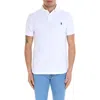 Polo Ralph Lauren Cotton Piquet Polo Shirt In White