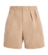 Polo Ralph Lauren Cotton Pleated Cormac Shorts