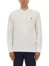 Polo Ralph Lauren White Polo With Classic Collar And Pony Embroidered On The Front In White