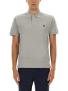 Polo Ralph Lauren Cotton Polo In Gray