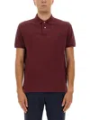Polo Ralph Lauren Cotton Polo In Burgundy