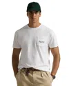 Polo Ralph Lauren White Classic Fit Polo Bear Jersey T-shirt In White