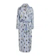 Polo Ralph Lauren Cotton Polo Bear Heritage Robe In Blue