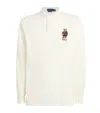 Polo Ralph Lauren Cotton Polo Bear Polo Shirt In White