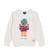 Polo Ralph Lauren Polo Bear Cotton Sweater In White