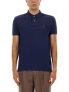 Polo Ralph Lauren Collar Polo Shirts Short Sleeves In Blue