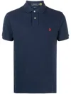 Polo Ralph Lauren Cotton Mesh Classic Fit Polo Shirt In Blue