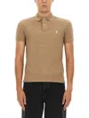 Polo Ralph Lauren Cotton Polo In Brown