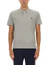 Polo Ralph Lauren Cotton Polo In Gray