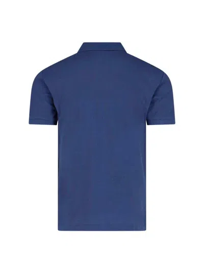 Polo Ralph Lauren Cotton Polo In Blue With Logo