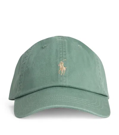 POLO RALPH LAUREN COTTON POLO PONY BASEBALL CAP