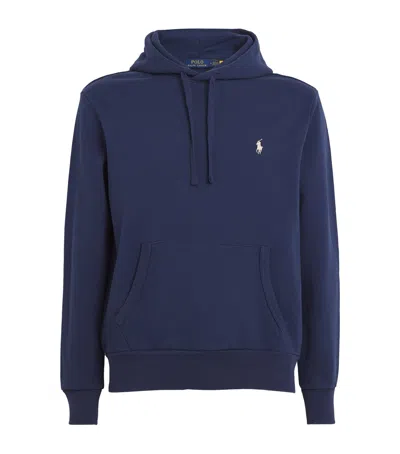 Polo Ralph Lauren Cotton Polo Pony Hoodie In Navy