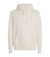 Polo Ralph Lauren Cotton Polo Pony Hoodie In Neutral