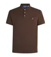 Polo Ralph Lauren Ralph Lauren Soft Cotton Polo Shirt In Brown