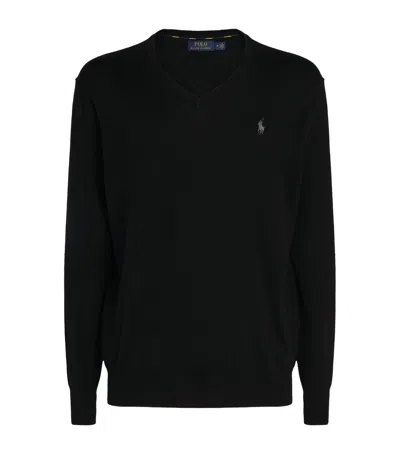 POLO RALPH LAUREN COTTON POLO PONY SWEATER