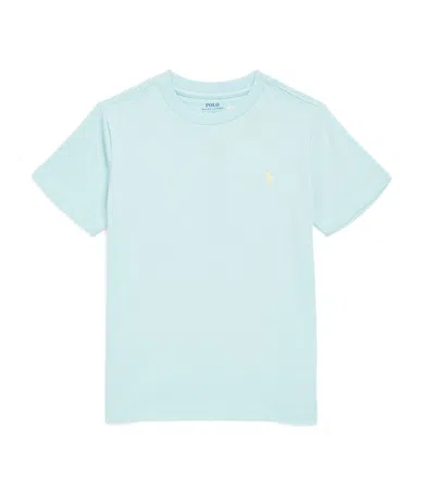 Polo Ralph Lauren Kids' Cotton Polo Pony T-shirt In Blue