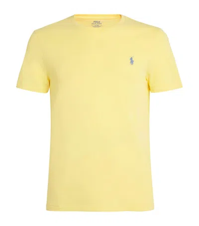 Polo Ralph Lauren Cotton Polo Pony T-shirt In Yellow