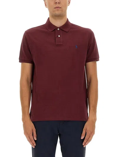 Polo Ralph Lauren Cotton Polo In Red