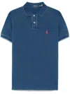Polo Ralph Lauren Cotton Polo Shirt In 蓝色