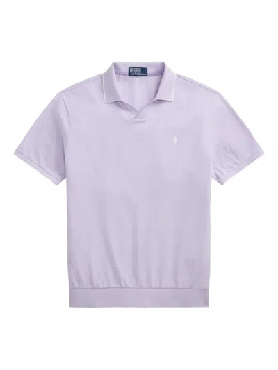 Polo Ralph Lauren Cotton Polo Shirt In Purple