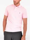 Polo Ralph Lauren Custom Slim Fit Soft Cotton Polo Shirt Man Polo Shirt Pink Size Xxl Cotton