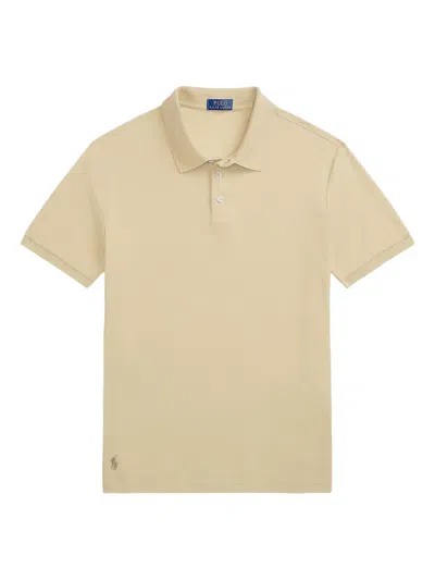 Polo Ralph Lauren Cotton Polo Shirt In Neutral