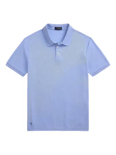 Polo Ralph Lauren Cotton Polo Shirt In Blue