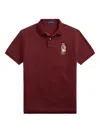 Polo Ralph Lauren Cotton Polo Shirt In Red