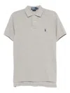Polo Ralph Lauren Short-sleeved Polo Shirt In Brown