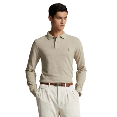 Polo Ralph Lauren Cotton Polo Shirt In Neutral
