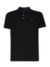 Polo Ralph Lauren Men's Slim Fit Short Sleeve Polo Shirt In Black