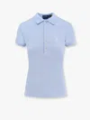 Polo Ralph Lauren Cotton Polo Shirt In Blue